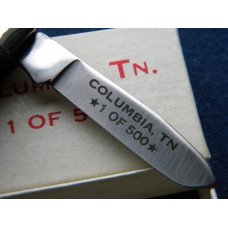 Col. Coon Tenn. USA Colonel Coon Smooth Bone 1986 Mule Day Stockman Knife - NIB