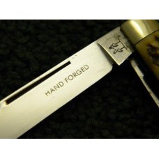 Robi Klaas Kissing Crane Solingen Germany Stag Stockman Knife - C. 1960's
