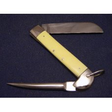 Case XX Stainless 1940-64 Flat Yellow 3246R Marlin Spike Riggers Knife Case XX Stainless 1940-64 Flat Yellow 3246R Marlin Spike Riggers Knife