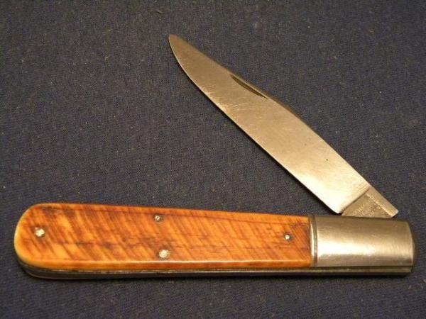 Vintage Camillus Cutlery Co. NY Saw Cut Bone Daddy Barlow Knife Vintage Camillus Cutlery Co. NY Saw Cut Bone Daddy Barlow Knife