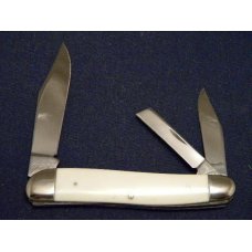 Case XX USA 4 Dot 1976 4380 White Composition NKCA Club Knife Whittler Case XX USA 4 Dot 1976 4380 White Composition NKCA Club Knife Whittler