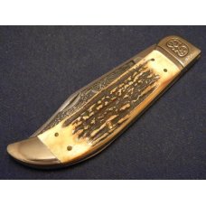 Schrade 1976 Thirteen Colonies Stag Clasp Knife Schrade 1976 Thirteen Colonies Stag Clasp Knife