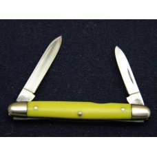 Case XX USA 10 Dot (1970) Yellow 3201 Pen Knife Case XX USA 10 Dot (1970) Yellow 3201 Pen Knife