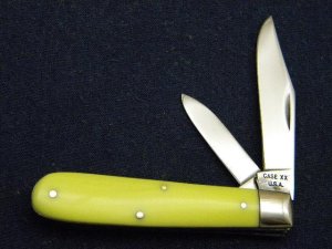 Case XX USA 1965-69 Yellow 32024 1/2 Little Jack Knife