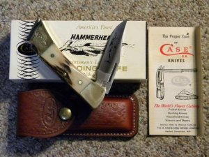 Case XX SS USA 9 Dot (1981) Stag 5159 L SSP Hammerhead Lockback Knife - NIB