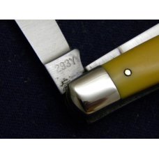 Schrade Walden NY USA 293Y Yellow Trapper Knife Schrade Walden NY USA 293Y Yellow Trapper Knife