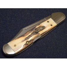 Case XX USA 2000 Stag 51749L SS Mini Copperlock Knife 01-01-00 Shield Case XX USA 2000 Stag 51749L SS Mini Copperlock Knife 01-01-00 Shield