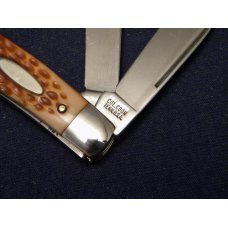 Col. Coon Tenn. USA Jigged Delrin 3 Backspring Stockman Knife Col. Coon Tenn. USA Jigged Delrin 3 Backspring Stockman Knife