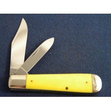 Case XX USA 9 Dot (1971) Yellow 3299 1/2 Jack Knife Case XX USA 9 Dot (1971) Yellow 3299 1/2 Jack Knife
