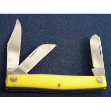 Case XX USA 8 Dot (1972) Yellow 33092 Birdseye Stockman Knife Case XX USA 8 Dot (1972) Yellow 33092 Birdseye Stockman Knife
