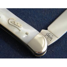 Case XX USA 2003 Pearl 8355WH SS Wharncliffe Seahorse Whittler Knife Case XX USA 2003 Pearl 8355WH SS Wharncliffe Seahorse Whittler Knife