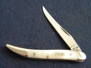 Case XX USA 1997 Pearl 81096 SS Tiny Toothpick Knife
