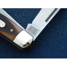 Schrade Walden NY USA 8OT Delrin Old Timer Senior Stockman Knife Schrade Walden NY USA 8OT Delrin Old Timer Senior Stockman Knife
