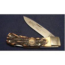 Schrade + USA LTD 1988 Staglon MAC Tools 50th Anniversary Lockback Knife - NIB Schrade + USA LTD 1988 Staglon MAC Tools 50th Anniversary Lockback Knife - NIB