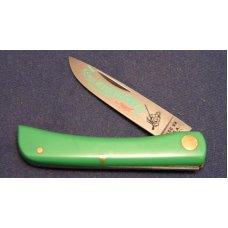 Case XX USA 1974 Green G137 Kentucky Bicentennial Sodbuster Knife - NIB Case XX USA 1974 Green G137 Kentucky Bicentennial Sodbuster Knife - NIB