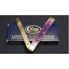 Case XX USA 2003 Violet Bone 6185 SS Doctors Knife - NIB Case XX USA 2003 Violet Bone 6185 SS Doctors Knife - NIB