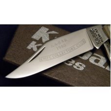 Ka-Bar Olean, NY Jigged Wood Gunstock Knife c.1980 Club Knife - NIB Ka-Bar Olean, NY Jigged Wood Gunstock Knife c.1980 Club Knife - NIB