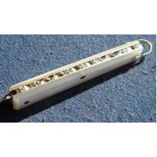 G. Ibberson (Stan Shaw) Sheffileld England 1976 Pearl Princess Margaret 1 Blade Fob Knife G. Ibberson (Stan Shaw) Sheffileld England 1976 Pearl Princess Margaret 1 Blade Fob Knife