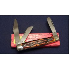Camillus New York USA Sword Brand Imitation Stag #78 Stockman Knife - NIB Camillus New York USA Sword Brand Imitation Stag #78 Stockman Knife - NIB