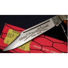 Camillus New York USA Sword Brand Imitation Stag #78 Stockman Knife - NIB Camillus New York USA Sword Brand Imitation Stag #78 Stockman Knife - NIB