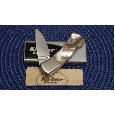 Ka-bar Japan Pearl 2822 Little Lockback Knife - NIB - c.1980's Ka-bar Japan Pearl 2822 Little Lockback Knife - NIB - c.1980's