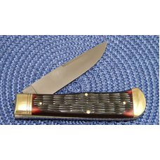 Great Eastern Bone Short Swedge Jumbo Trapper Knife - Bradford Cutlery PA USA Great Eastern Bone Short Swedge Jumbo Trapper Knife - Bradford Cutlery PA USA