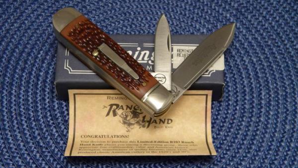 Remington Bullet 1999 Delrin R103 Ranch Hand Knife - NIB Remington Bullet 1999 Delrin R103 Ranch Hand Knife - NIB