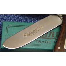 Remington Bullet 1989 Wood R1128 Trapper Knife - NIB Remington Bullet 1989 Wood R1128 Trapper Knife - NIB