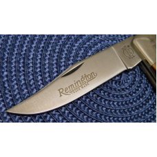 Remington UMC USA R-9 Delrin Folding Lockback Knife & Leather Pouch - NIB Remington UMC USA R-9 Delrin Folding Lockback Knife & Leather Pouch - NIB