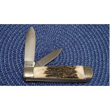 Remington UMC USA R106 Stag 75th Anniversary Jack Knife with Knife Opener - NIB Remington UMC USA R106 Stag 75th Anniversary Jack Knife with Knife Opener - NIB