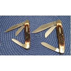 Remington UMC USA RE18576 Delrin The Old Man & the Boy 2 Stockman Knife Set - NIB