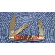 Case XX USA 1965-69 Bone 6347 HP Stockman Knife