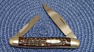 Case XX 1940-64 Bone 06247PEN 2 Blade Stockman Knife