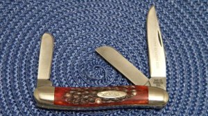 Case XX Stainless USA 8 Dot (1972) Bone 6318 HP SSP Stockman Knife