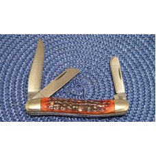 Case XX Stainless USA 10 Dot (1970) Bone 6318 HP SSP Stockman Knife Case XX Stainless USA 10 Dot (1970) Bone 6318 HP SSP Stockman Knife