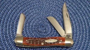 Case XX Stainless USA 1965-69 Bone 6318 HP SSP Stockman Knife