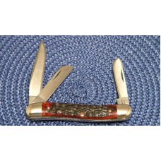 Case XX Stainless USA 1965-69 Bone 6318 HP SSP Stockman Knife Case XX Stainless USA 1965-69 Bone 6318 HP SSP Stockman Knife