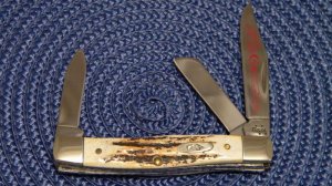 Case XX USA 2006 53032 SS Red Etch Stockman Knife