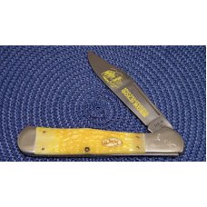 Case XX SS USA 2 Dot (1988) Bone Y61066 SS California Gold Rush Copperhead Coke Bottle Knife - NIB Case XX SS USA 2 Dot (1988) Bone Y61066 SS California Gold Rush Copperhead Coke Bottle Knife - NIB