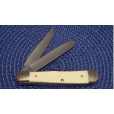 Schrade + USA 296Y 296SC Scrimshaw Delrin Trapper Knife - NIB Schrade + USA 296Y 296SC Scrimshaw Delrin Trapper Knife - NIB
