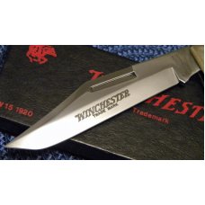 Winchester Trademark USA 1990 Bone 1920 Coke Bottle Folding Hunter Knife - NIB Winchester Trademark USA 1990 Bone 1920 Coke Bottle Folding Hunter Knife - NIB