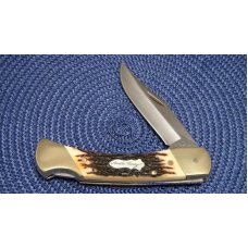 Schrade + USA LB8 Uncle Henry Staglon Papa Bear Folding Lockback Knife - NIB Schrade + USA LB8 Uncle Henry Staglon Papa Bear Folding Lockback Knife - NIB