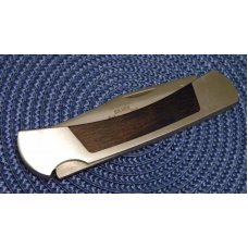Camillus USA Silver Sword Metal/Wood #818 Lockback Knife - NIB Camillus USA Silver Sword Metal/Wood #818 Lockback Knife - NIB