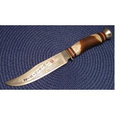 J.A. Henckels Germany HK-20-S Stainless Stag Fixed Blade Sheath Knife - NIB J.A. Henckels Germany HK-20-S Stainless Stag Fixed Blade Sheath Knife - NIB