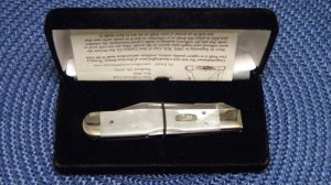 Case XX USA 2005 Pearl 811 1/2L SS Cheetah Cub Knife - NIB