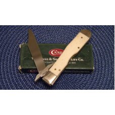 Case XX USA 2002 Celebration Oatmeal Bone 6111 1/2L SS Cheetah Knife - NIB Case XX USA 2002 Celebration Oatmeal Bone 6111 1/2L SS Cheetah Knife - NIB
