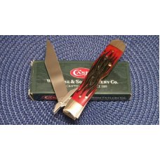 Case XX USA 2002 Red Oak Bone 6111 1/2L SS Cheetah Knife - NIB Case XX USA 2002 Red Oak Bone 6111 1/2L SS Cheetah Knife - NIB