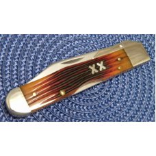 Case XX USA 2002 Dark Amber Bone 6111 1/2L SS Cheetah Knife - NIB Case XX USA 2002 Dark Amber Bone 6111 1/2L SS Cheetah Knife - NIB