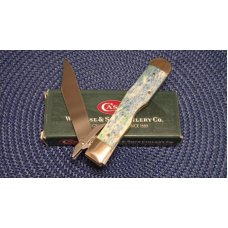 Case XX USA 2002 Peacock Appaloosa Bone 6111 1/2L SS Cheetah Knife - NIB Case XX USA 2002 Peacock Appaloosa Bone 6111 1/2L SS Cheetah Knife - NIB