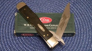 Case XX USA 2003 Ebony 7111 1/2L SS Cheetah Knife - NIB